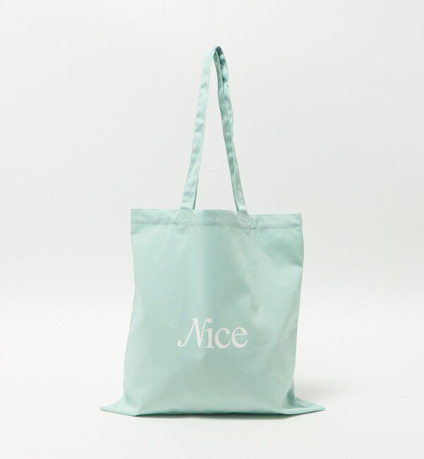 NICE WEATHER「＜NICE WEATHER＞SIGNATURE ロゴ トートバッグ 3」|その他|LIME