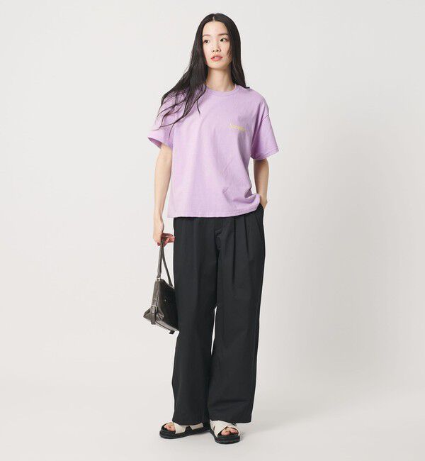 BEAUTY&YOUTH UNITED ARROWS「【別注】＜Samplee＞ショートスリーブ Tシャツ パープル」|Tシャツ・カットソー|