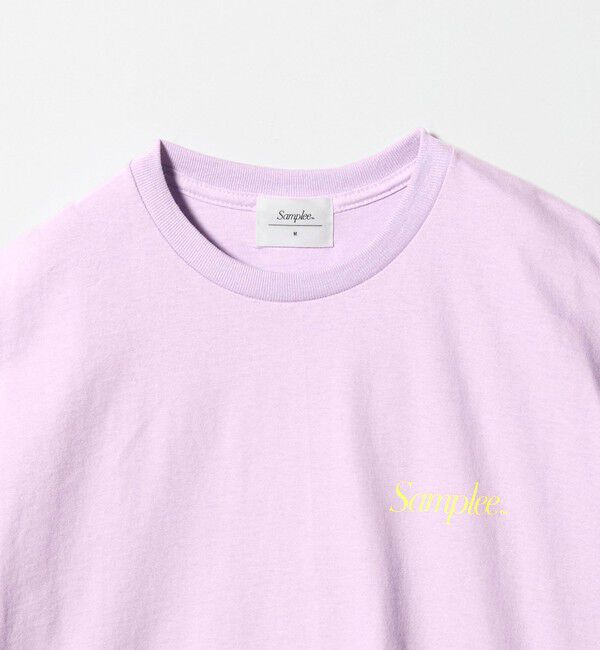 BEAUTY&YOUTH UNITED ARROWS「【別注】＜Samplee＞ショートスリーブ Tシャツ パープル」|Tシャツ・カットソー|