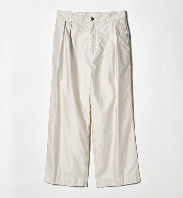 BEAUTY&YOUTH UNITED ARROWS「GIZA モールスキン 2タック パンツ NO.10」|チノ|