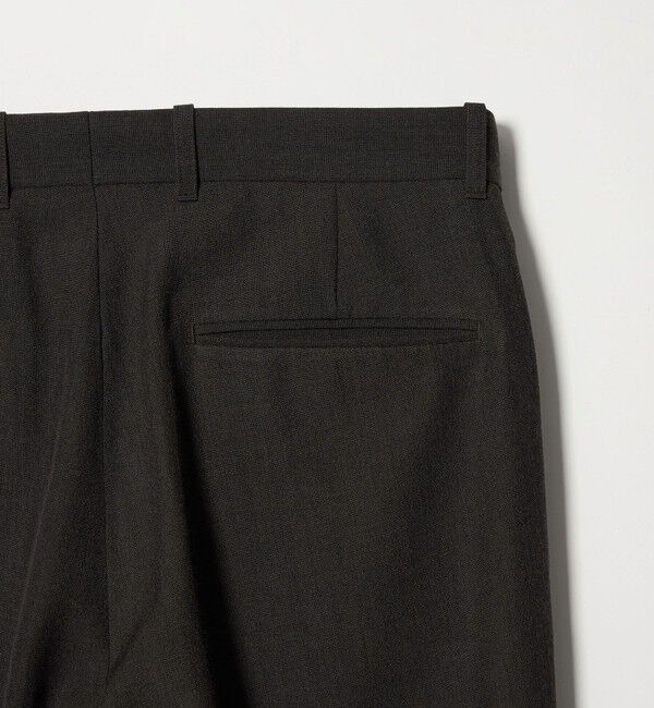 STEVEN ALAN「＜Steven Alan＞ P/LN アウト ワンプリーツ スラックス」|スラックス|