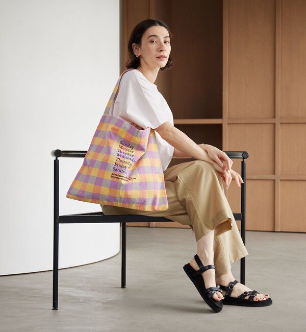 BEAUTY&YOUTH UNITED ARROWS「【別注】＜beej＞チェック 2WAY ワンショルダーバッグ」|トートバッグ|