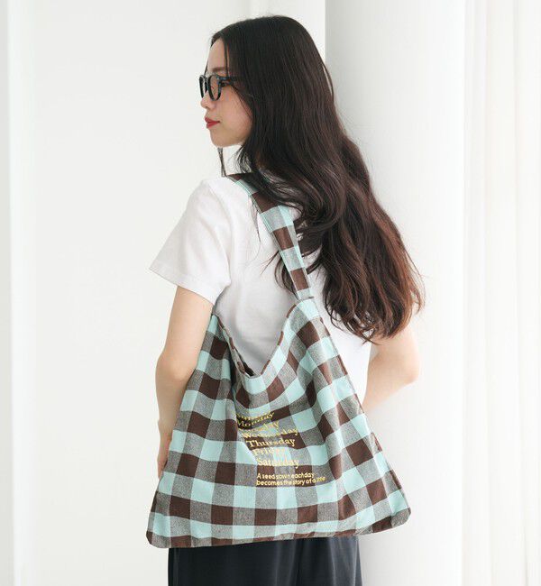 BEAUTY&YOUTH UNITED ARROWS「【別注】＜beej＞チェック 2WAY ワンショルダーバッグ」|トートバッグ|
