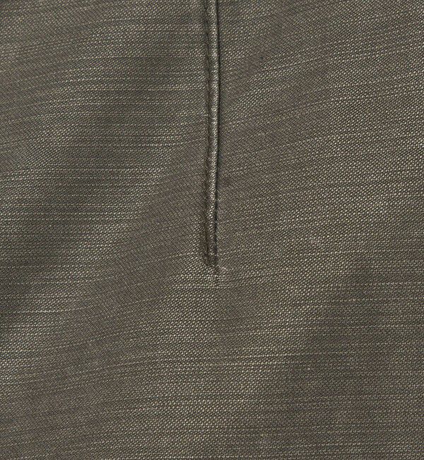 MONKEY TIME「ピグメント バックサテン カーブ カーゴ パンツ」|チノ|