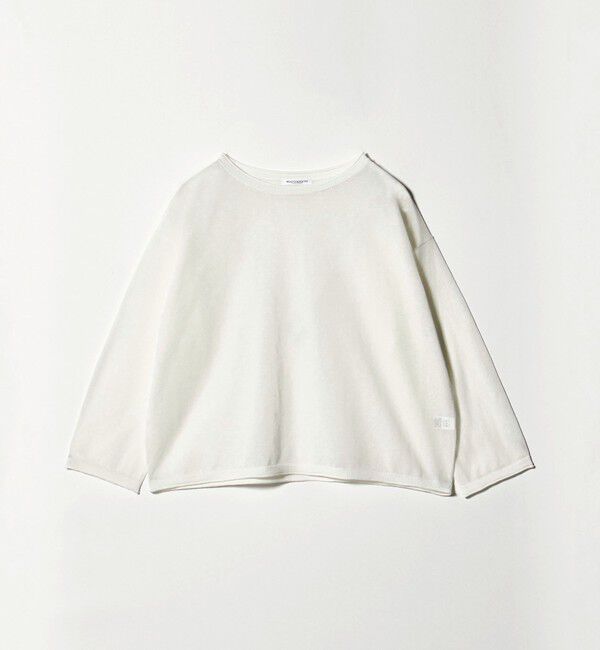 BEAUTY&YOUTH UNITED ARROWS「麻ブレンド ルーズ ボートネック ニットプルオーバー ウォッシャブル」|ニット・セーター|