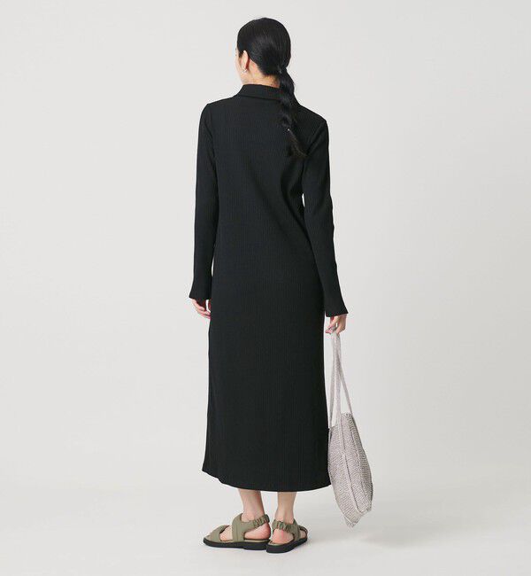 BEAUTY&YOUTH UNITED ARROWS「【WEB限定】ポロカラー リブワンピース」|ワンピース|