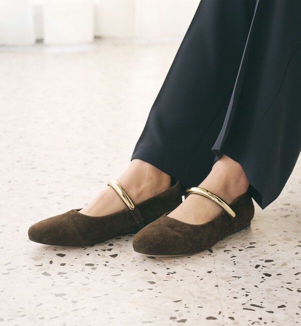 BEAUTY&YOUTH UNITED ARROWS「【別注】＜MOHI...＞メタルバーベルト フラットシューズ」|ローファー|