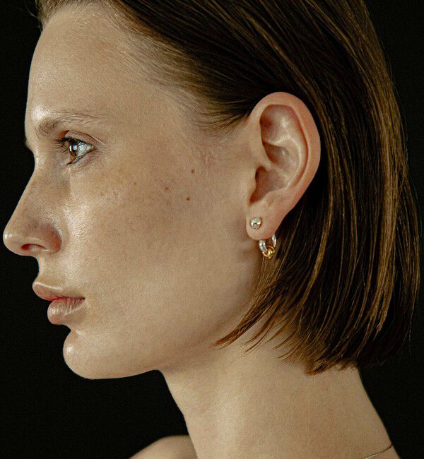 BEAUTY&YOUTH UNITED ARROWS「＜LAPUIS＞Drop flow coil ピアス」|ピアス|その他1