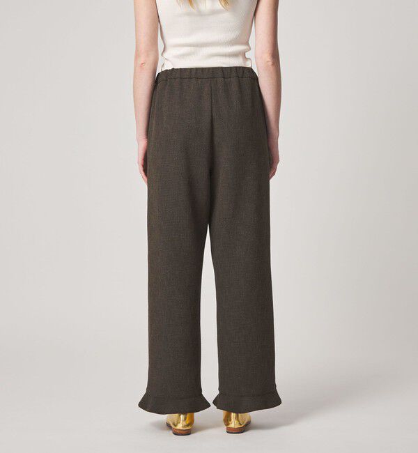 STEVEN ALAN「＜Steven Alan＞ツイードライク フリル パンツ」|チノ|