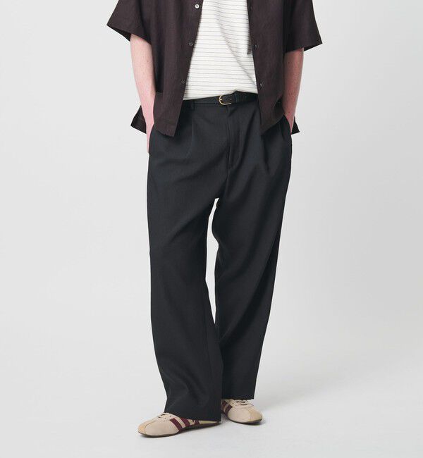 BEAUTY&YOUTH UNITED ARROWS「VTG/DBL 1P スラックス NO.9」|チノ|