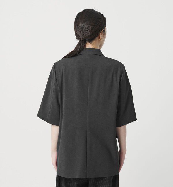 BEAUTY&YOUTH UNITED ARROWS「ハーフスリーブ ジャケット 吸水速乾 防シワ」|テーラードジャケット|