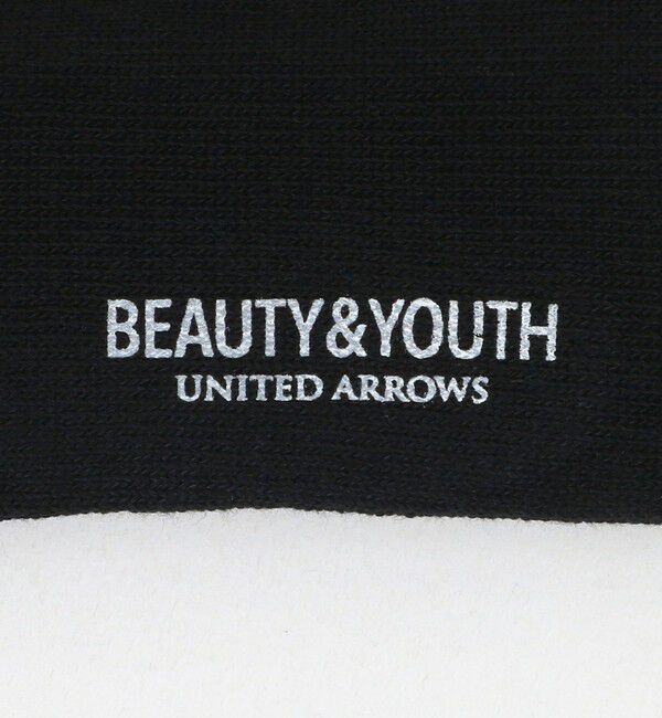 BEAUTY&YOUTH UNITED ARROWS「レイヤード リブ パイル クウォータ― ソックス」|ソックス|