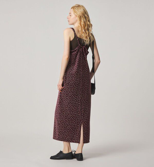 STEVEN ALAN「＜Steven Alan＞フラワー ベロア ワンピース」|ワンピース|