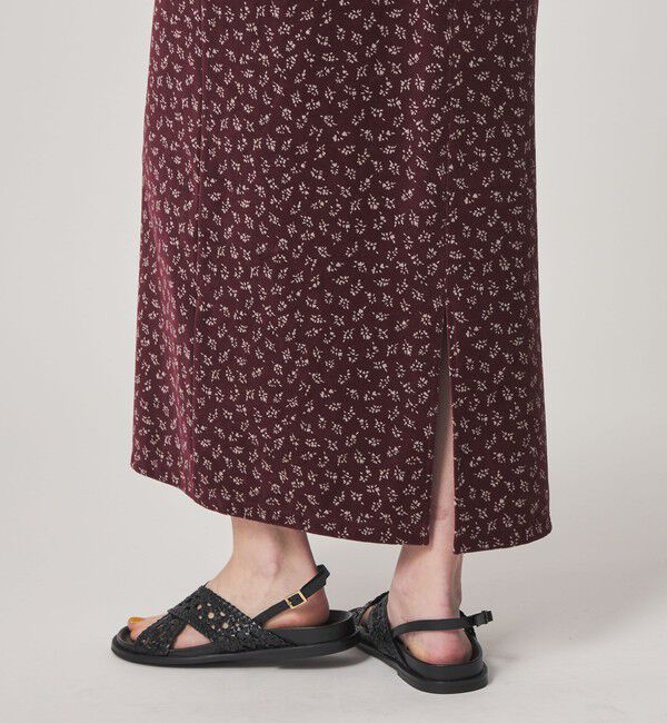 STEVEN ALAN「＜Steven Alan＞フラワー ベロア ワンピース」|ワンピース|