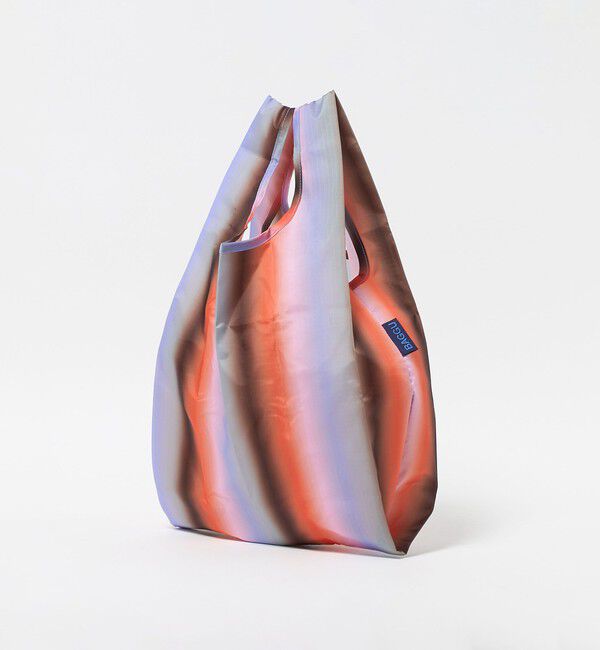 BEAUTY&YOUTH UNITED ARROWS「＜BAGGU＞グラデーションストライプ ポケッタブルバッグ BABY」|エコバッグ|