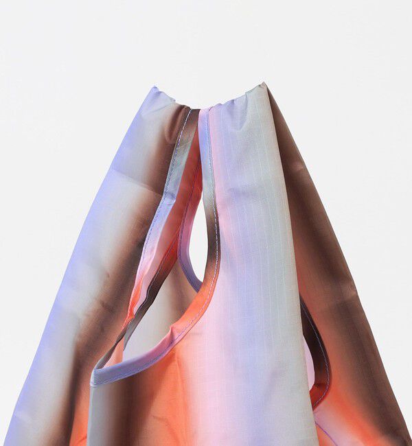 BEAUTY&YOUTH UNITED ARROWS「＜BAGGU＞グラデーションストライプ ポケッタブルバッグ BABY」|エコバッグ|