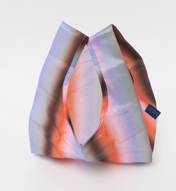 BEAUTY&YOUTH UNITED ARROWS「＜BAGGU＞グラデーションストライプ ポケッタブルバッグ BABY」|エコバッグ|