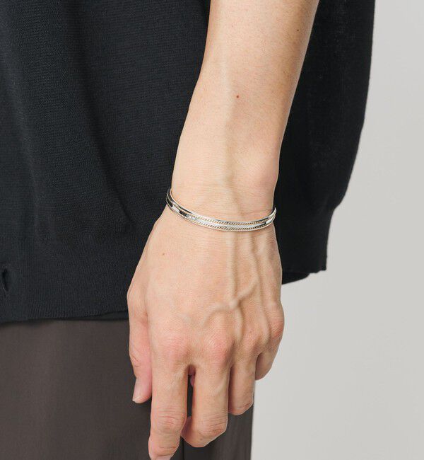 BEAUTY&YOUTH UNITED ARROWS「BRASS コンビ バングル」|ブレスレット・バングル|