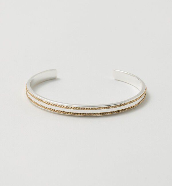 BEAUTY&YOUTH UNITED ARROWS「BRASS コンビ バングル」|ブレスレット・バングル|