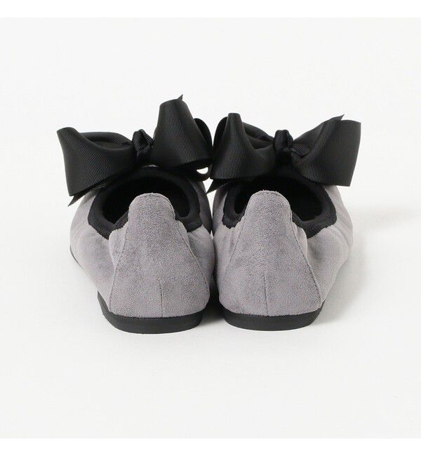 Ray BEAMS 「SEPTEMBER MOON / リボン バレエシューズ」|バレエシューズ|
