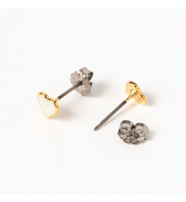 Ray BEAMS 「プチ エポハート ピアス」|ピアス|