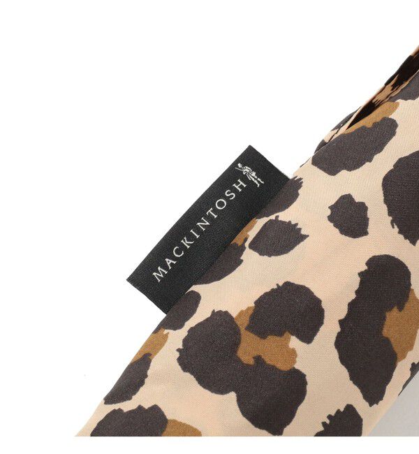 Demi-Luxe BEAMS 「MACKINTOSH / HERIOT レオパード 長傘」|傘|