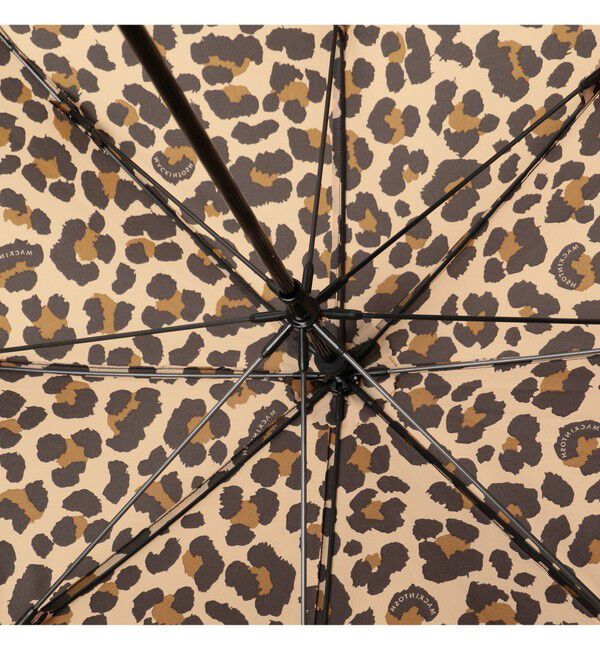 Demi-Luxe BEAMS 「MACKINTOSH / HERIOT レオパード 長傘」|傘|