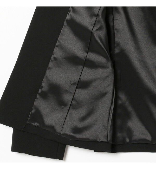 Demi-Luxe BEAMS 「トリアセ カラーレスジャケット＊」|ノーカラージャケット|