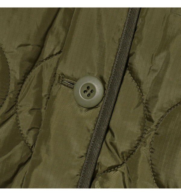 Ray BEAMS 「キルティング ノーカラー ブルゾン」|ブルゾン・スタジャン|