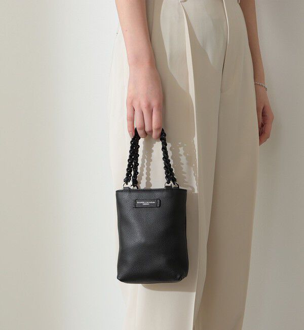 Demi-Luxe BEAMS 「GIANNI CHIARINI / CAMILLA レザートートバッグ」|トートバッグ|NERO