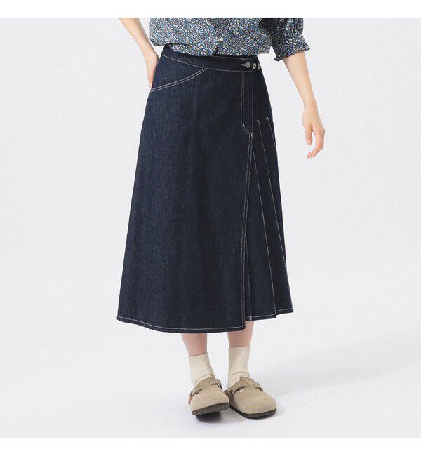 BEAMSBOY「ラップ プリーツ スカート」|スカート|