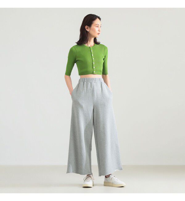 Demi-Luxe BEAMS 「AURALEE / GIZA HIGH GAUGE RIB KNIT SHORT CARDIGAN」|ニット・セーター|