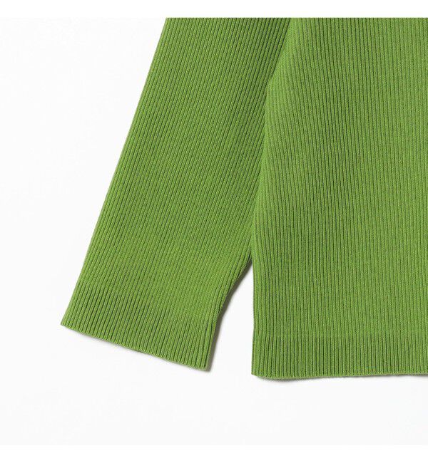 Demi-Luxe BEAMS 「AURALEE / GIZA HIGH GAUGE RIB KNIT SHORT CARDIGAN」|ニット・セーター|