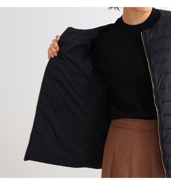 Demi-Luxe BEAMS 「【別注】TATRAS / ACACIA ノーカラー ライトダウンジャケット」|ブルゾン・スタジャン|