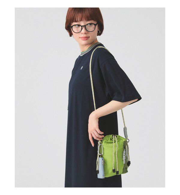 Ray BEAMS 「CTRL FREAK / ナイロン ハンディ ショルダー」|ショルダー・メッセンジャー|ｸﾞﾘｰﾝ