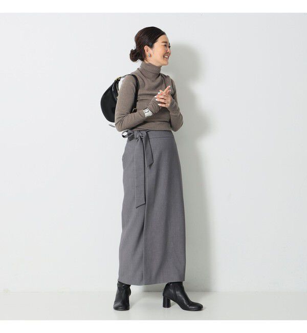 Demi-Luxe BEAMS 「LEE &times; Demi-Luxe BEAMS / ラップ ロングスカート .M」|スカート|