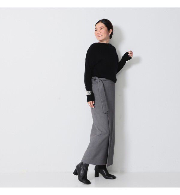 Demi-Luxe BEAMS 「LEE &times; Demi-Luxe BEAMS / ラップ ロングスカート .M」|スカート|