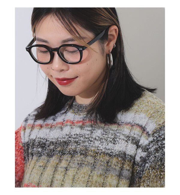 Ray BEAMS 「noeyedia / メガネ "NE-447" オプティカル」|メガネ|BLACK