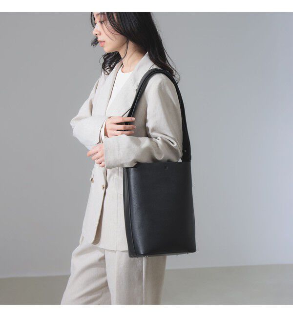 Demi-Luxe BEAMS 「&MyuQ / NEW JUNO mini ショルダートートバッグ」|トートバッグ|BLACK