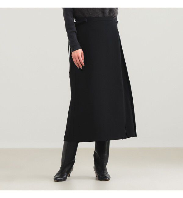 Demi-Luxe BEAMS 「ORR / タイ ウエストラップ スカート」|スカート|