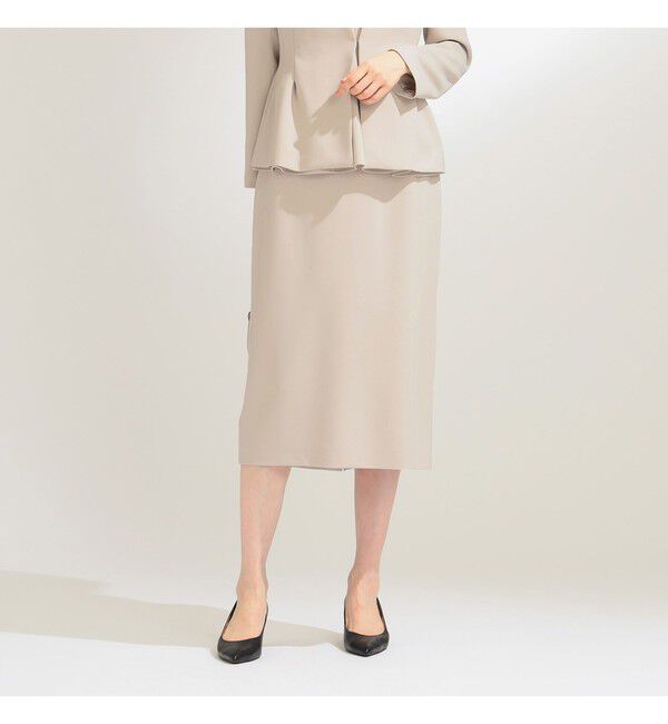 Demi-Luxe BEAMS 「トリアセ セミタイトスカート＊」|スカート|