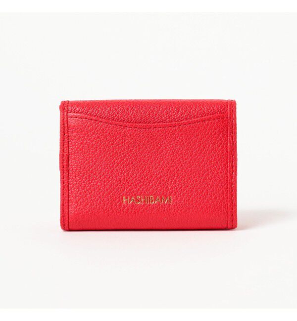 Ray BEAMS 「【WEB限定】Hashibami / レザー リボン 3つ折り 財布」|財布|