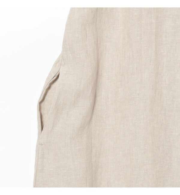 Demi-Luxe BEAMS 「TICCA / リネン 2WAY フレンチスリーブ ワンピース」|ワンピース|