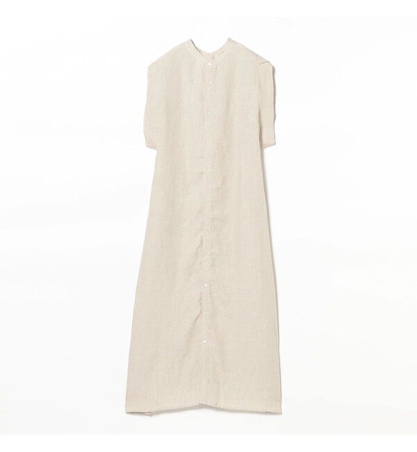 Demi-Luxe BEAMS 「TICCA / リネン 2WAY フレンチスリーブ ワンピース」|ワンピース|