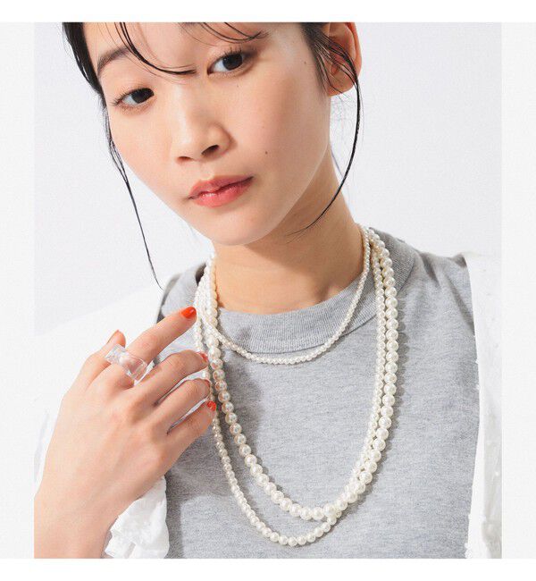 BEAMSBOY「ランダム パール ネックレス」|その他|