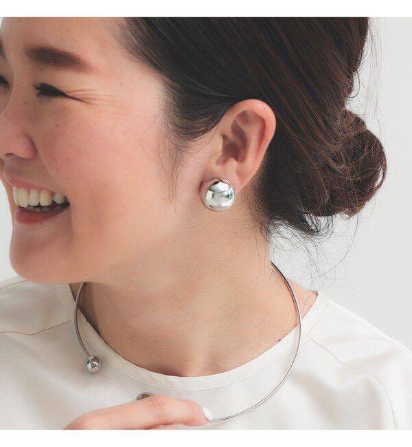 Demi-Luxe BEAMS 「ボールイヤリング .M」|その他|LIGHT.SILVER