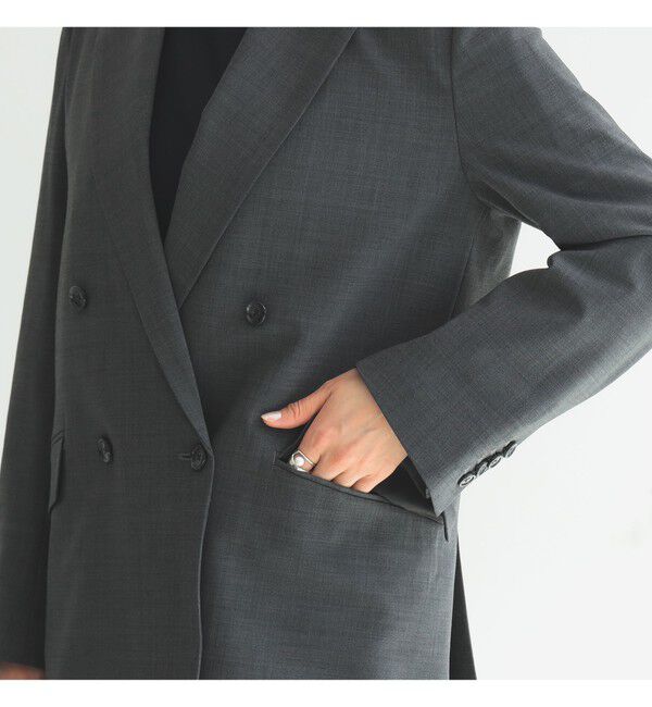 Demi-Luxe BEAMS 「Oggi &times; Demi-Luxe BEAMS / ボクシー テーラードジャケット」|ダッフルコート|