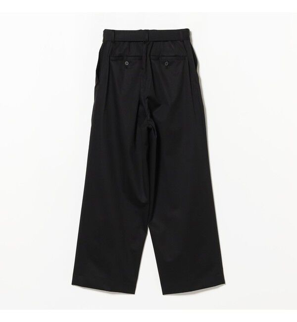 Demi-Luxe BEAMS 「Oggi &times; Demi-Luxe BEAMS / コットン ベルテッドパンツ」|チノ|