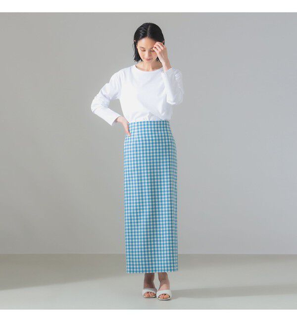 Demi-Luxe BEAMS 「【別注】ATON / DRY COTTON JERSEY ロングスリーブ Tシャツ」|Tシャツ・カットソー|