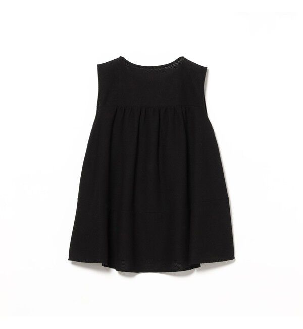 Demi-Luxe BEAMS 「ラッセルメッシュ ノースリーブ プルオーバー」|Tシャツ・カットソー|